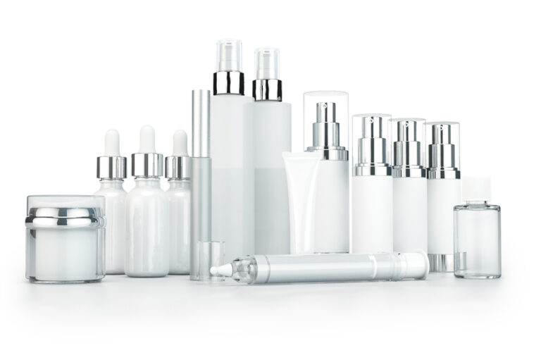 Private Label Packaging image, featuring an assortment of skin care packaging containers